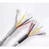 DÂY ĐIỆN Chống Nhiễu 24AWG 2 Lõi Màu Đen